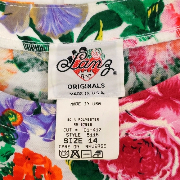 Lanz Dresses & Skirts - Vintage Lanz Originals 🌻 Floral   Prairie Dress L 14